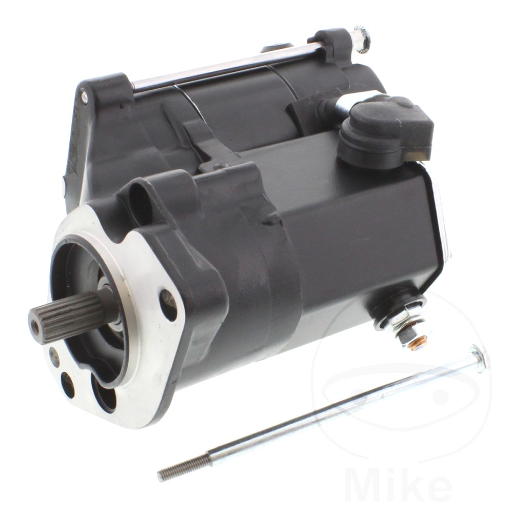 Harley Davidson Starter Motor 1.7Kw Black All Balls Racing For Harley Davidson 700.06.71 Harley Davidson Starter Motor 1.7Kw Black All Balls Racing For Harley Davidson 700.06.71