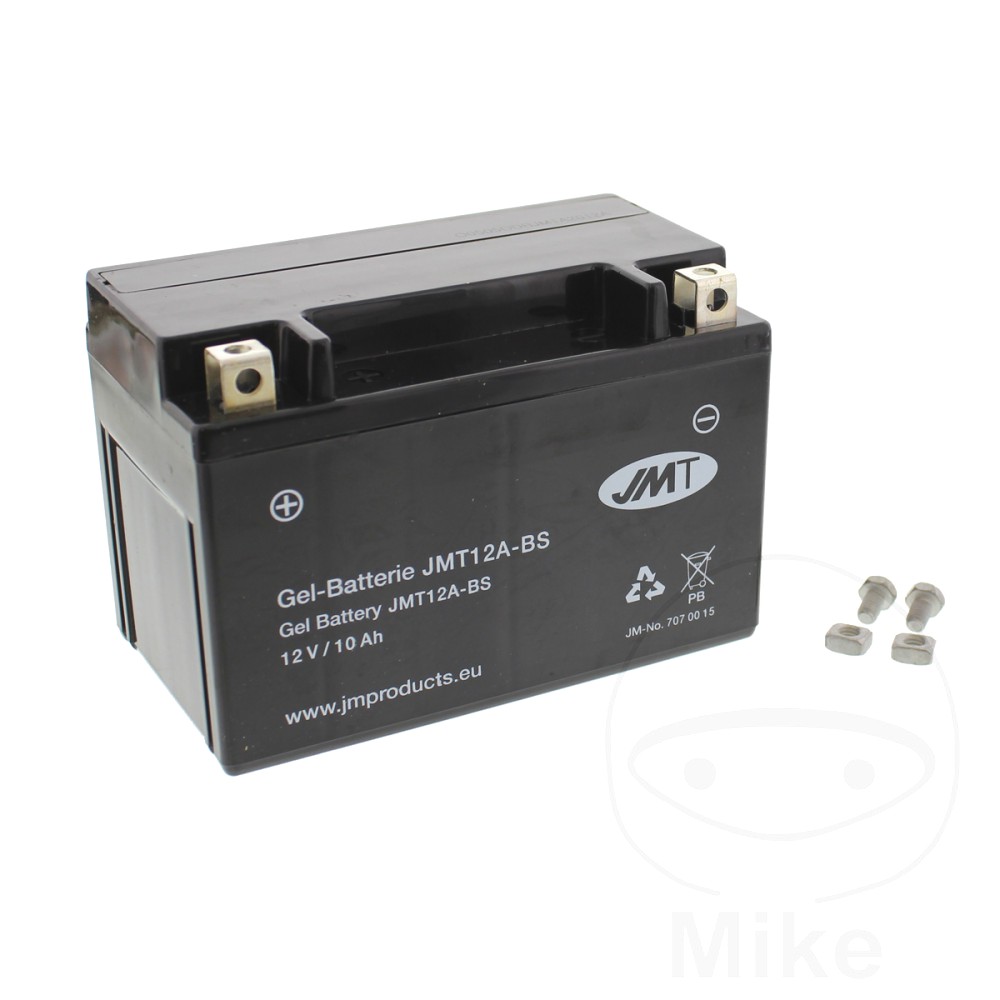 Battery Motorcycle Yt12A-Bs GEL JMT For Kawasaki 707.00.15 Battery Motorcycle Yt12A-Bs GEL JMT For Kawasaki 707.00.15