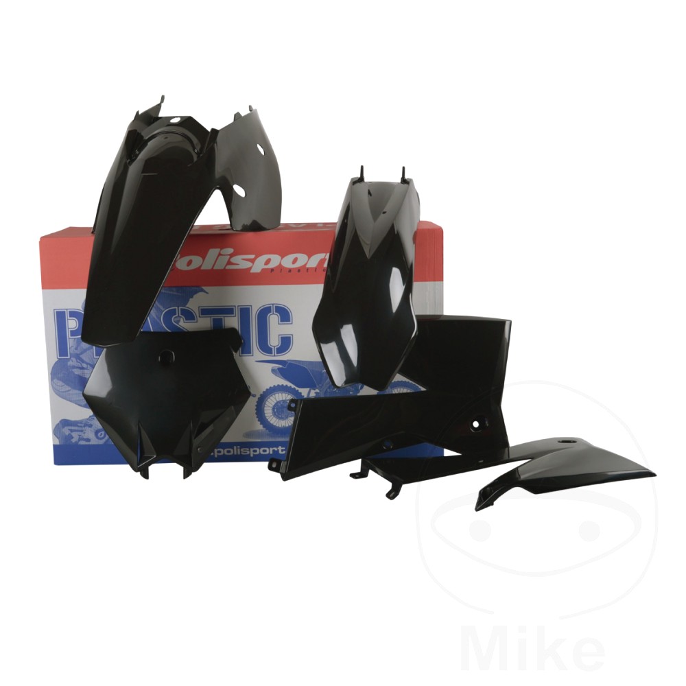 Complete Plastics Kit Black Polisport For KTM 716.03.64 Complete Plastics Kit Black Polisport For KTM 716.03.64