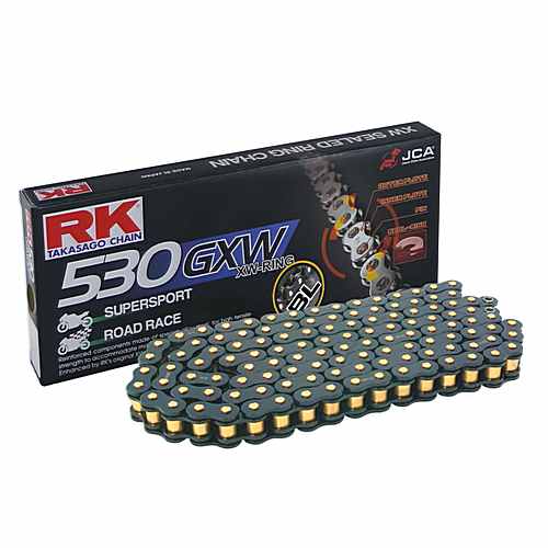 Rk Xw-Ring Chain 530Gxw Gloss Black 108L Open Chain With Rivet Link For Ducati 794.02.15 Rk Xw-Ring Chain 530Gxw Gloss Black 108L Open Chain With Rivet Link For Ducati 794.02.15