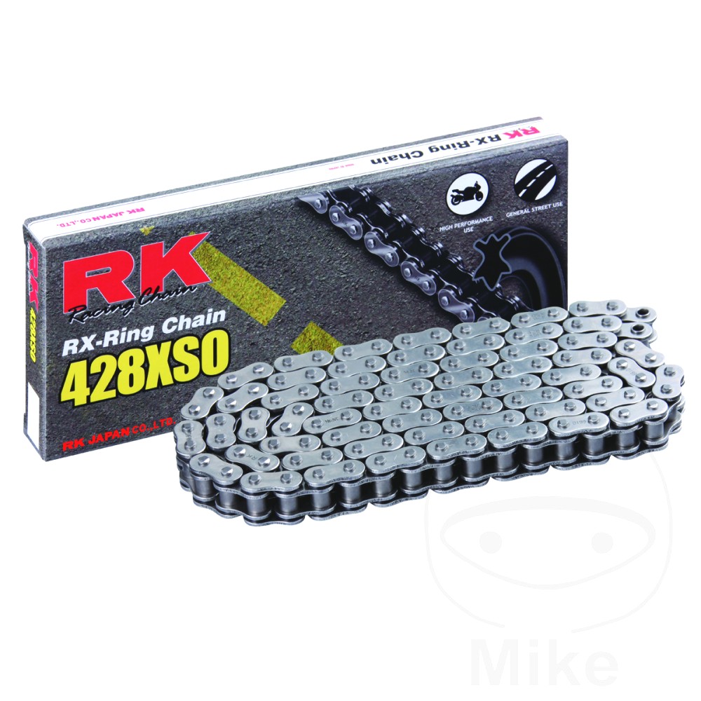 Rk X-Ring Chain Open With Spring Link 428 Xso 136 For Kreidler 725.02.38 Rk X-Ring Chain Open With Spring Link 428 Xso 136 For Kreidler 725.02.38