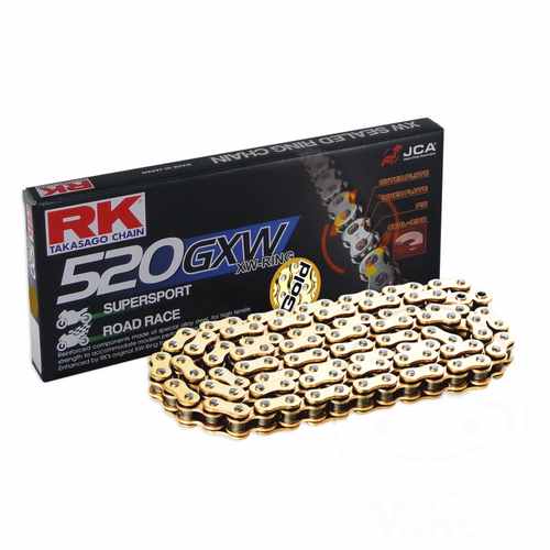 Rk Xw-Ring Chain Gb520Gxw/116 Open Chain With Rivet Link For Suzuki 794.31.11 Rk Xw-Ring Chain Gb520Gxw/116 Open Chain With Rivet Link For Suzuki 794.31.11