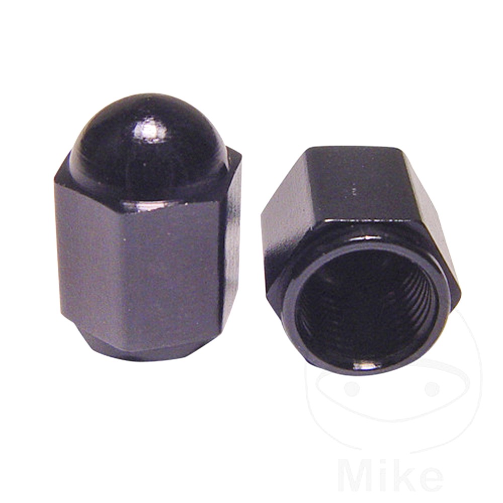 Valve Caps aluminium Black Jmp For Harley Davidson 733.24.30 Valve Caps aluminium Black Jmp For Harley Davidson 733.24.30