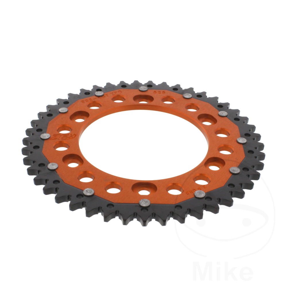 ユー Rear Sprocket Dual 45 Tooth Pitch 525 Orange For KTM