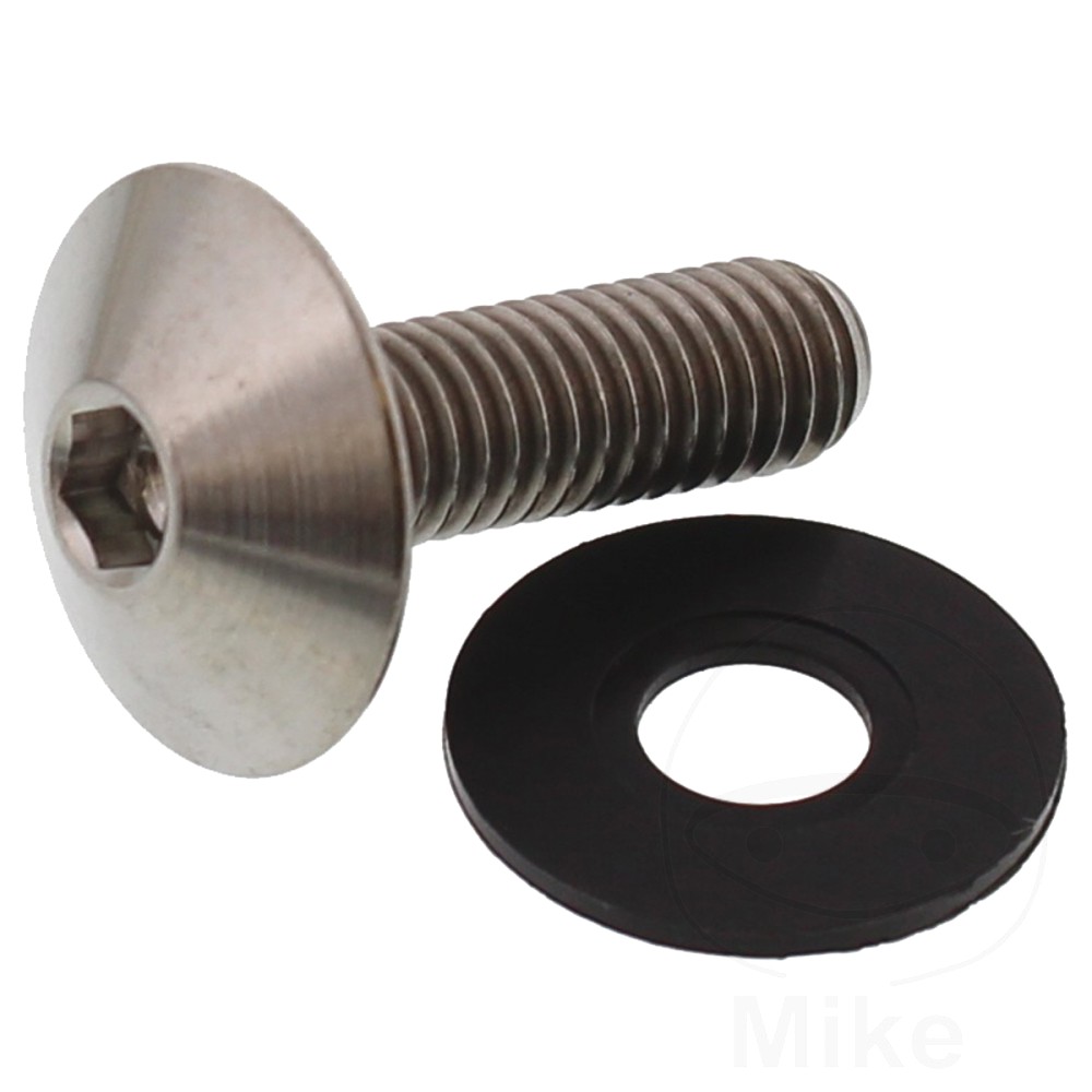 JMP Dome Head Bolt M6X1.00 20 Mm Titanium TIFB620 eBay