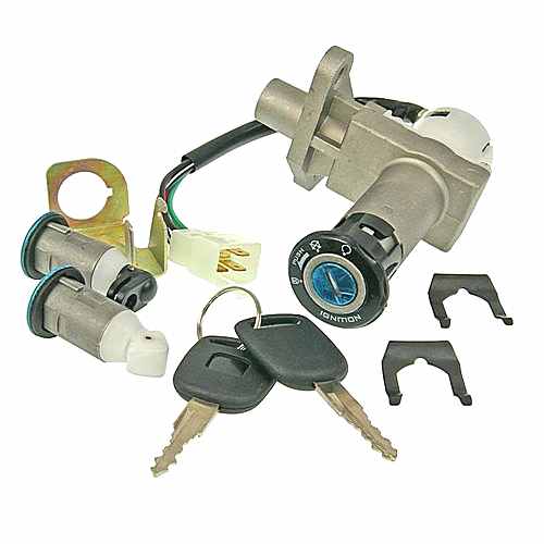 Lock Set Complete Version 1 Chinese Scooter 125/150 For Rivero 705.99.00 Lock Set Complete Version 1 Chinese Scooter 125/150 For Rivero 705.99.00